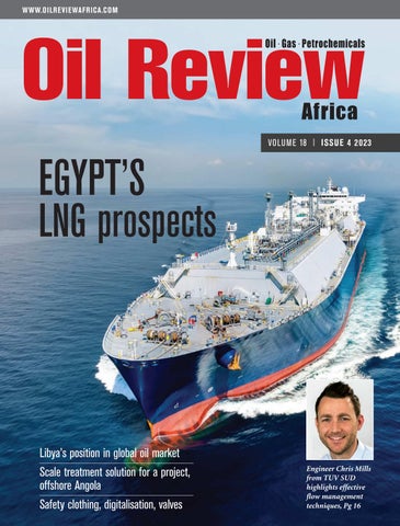 Oil Review Africa magazine cover 2012
