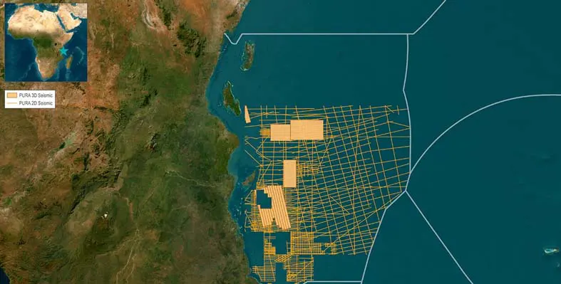 seismic data Tanzania 