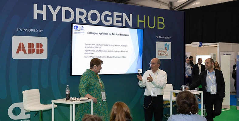 hydrogen hub at SPE Offshore Europe 