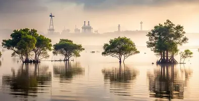 Niger_Delta_Nigeria_Africa_Oil_wells_rigs