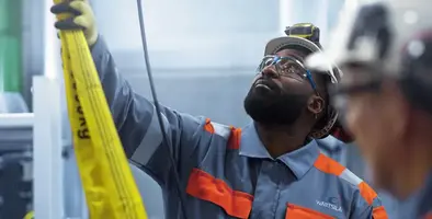 African worker