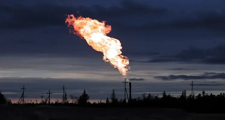 gas flaring