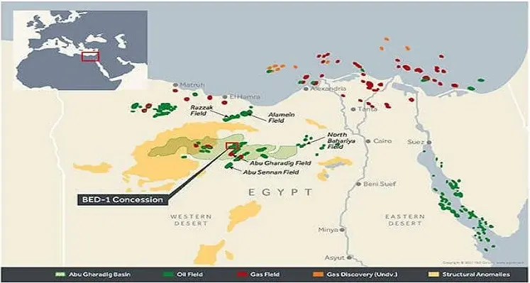 Egypt map